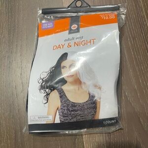 Target adult day and night wig. NWT